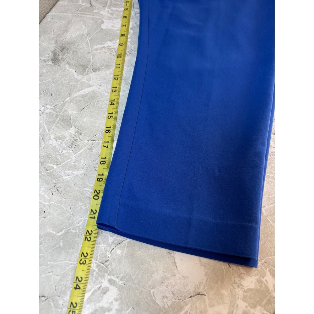Apt. 9 Royal Blue Cropped Ponte Capris - Picture 9 of 9